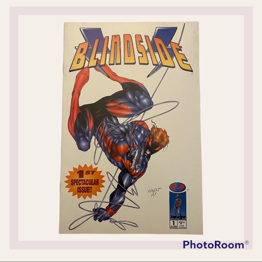 Blindside Comic Book 1B Aug. ‘96 Vintage Image Comics
